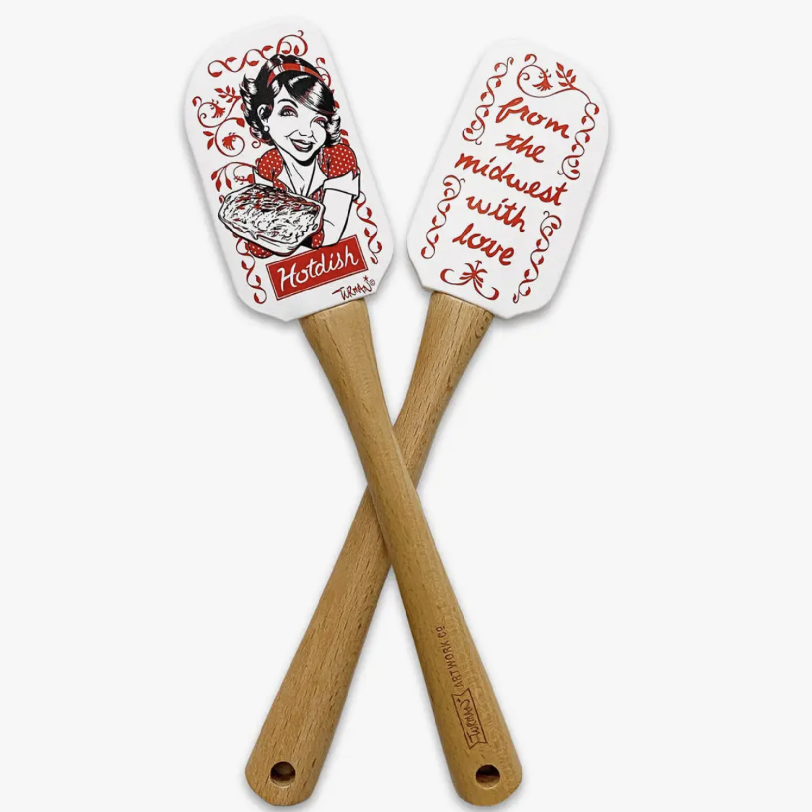 Adam Turman Artwork Hotdish Spatula | Adam Turman Artwork