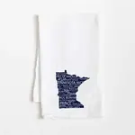 Minnesota Awesome Minnesota Everything Flour Sack Towel | Minnesota Awesome