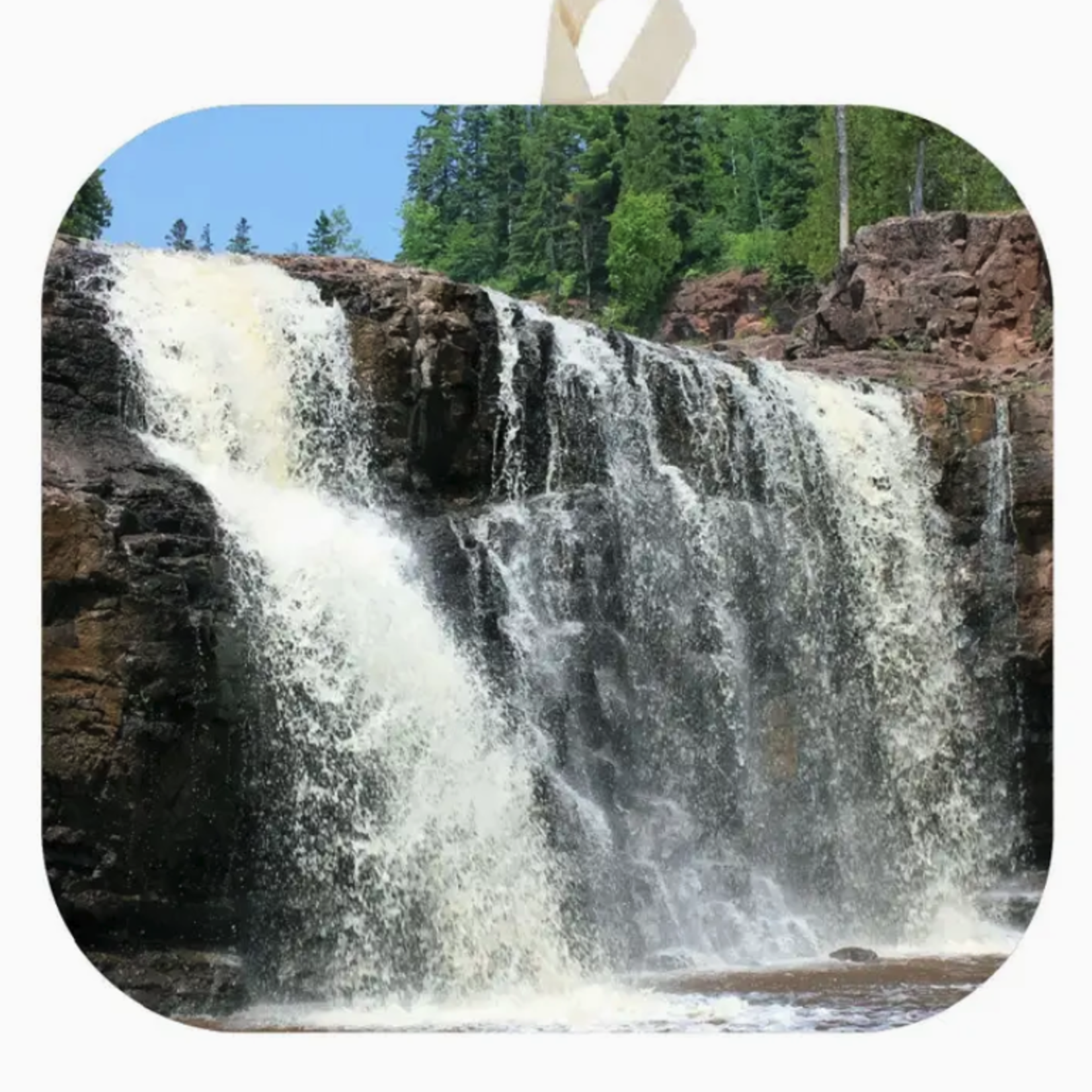 Minnesota Awesome Gooseberry Falls Pot Holder | Minnesota Awesome