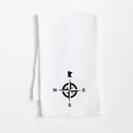 Minnesota Awesome Minnesota Compass Flour Sack Towel