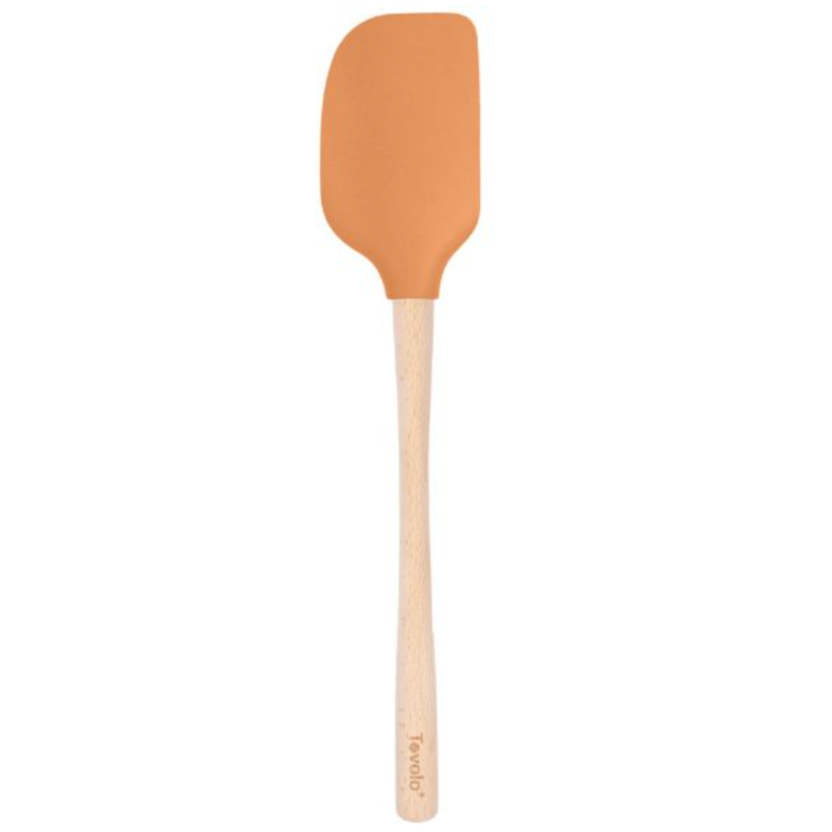 Tovolo Flex-Core Spatula Wood Handle Apricot