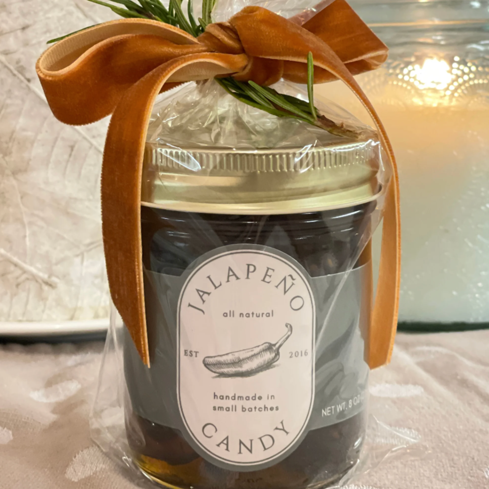 Jalapeno Candy Jalapeno Candy, 8oz Jar