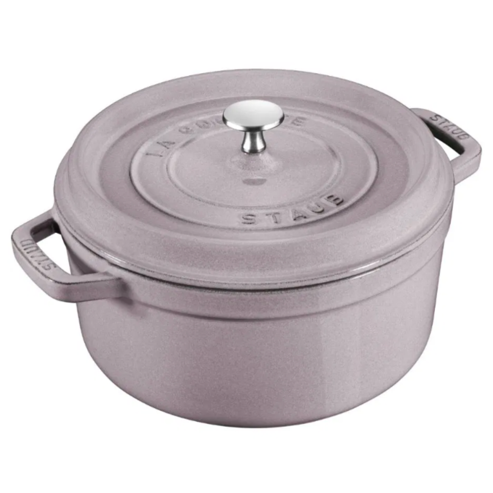 PROMO Staub 7-qt Round Dutch Oven - Lilac (Quade & Lockhart Registry)