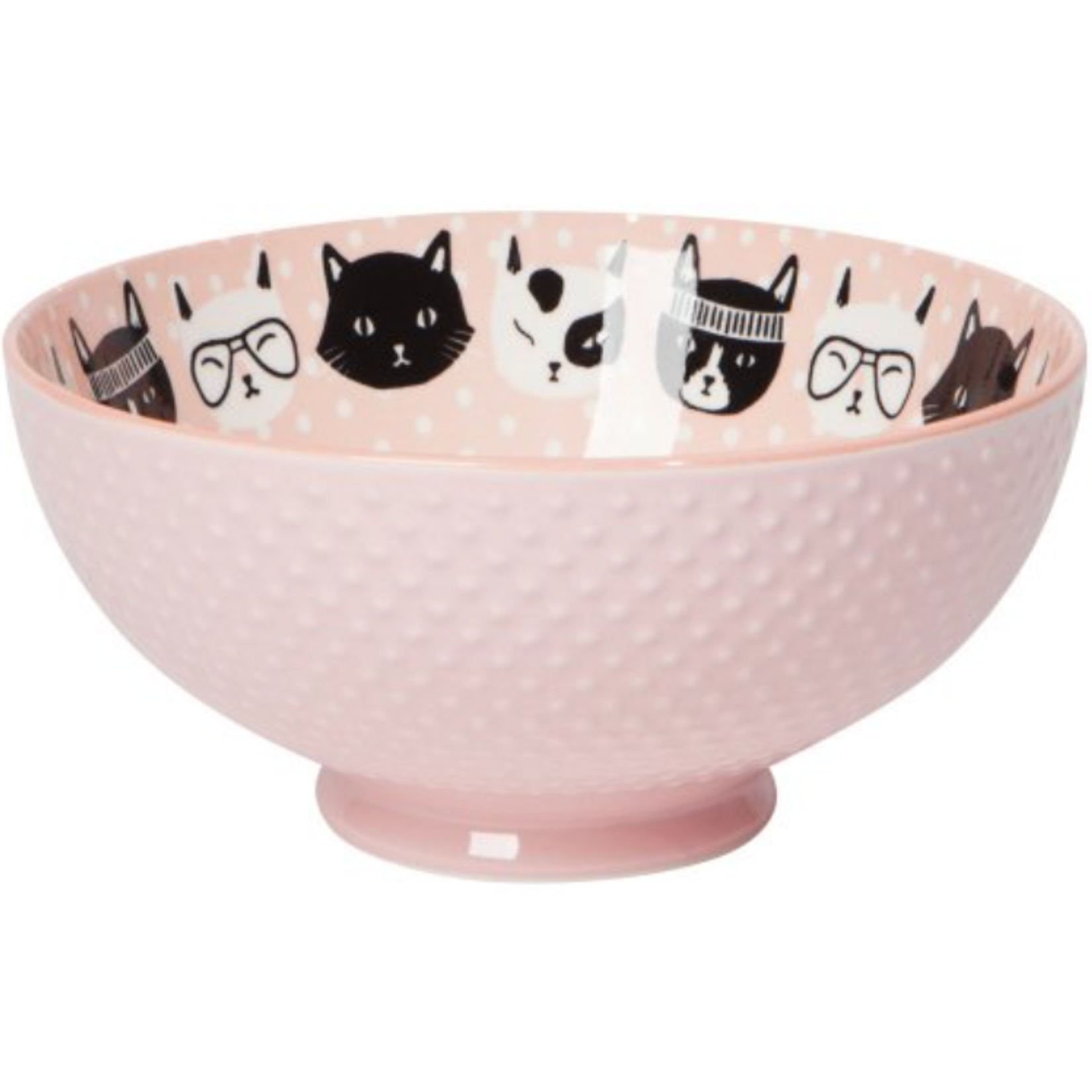 Bowl Stamped 8" - Feline Fine (Quade & Lockhart Registry)