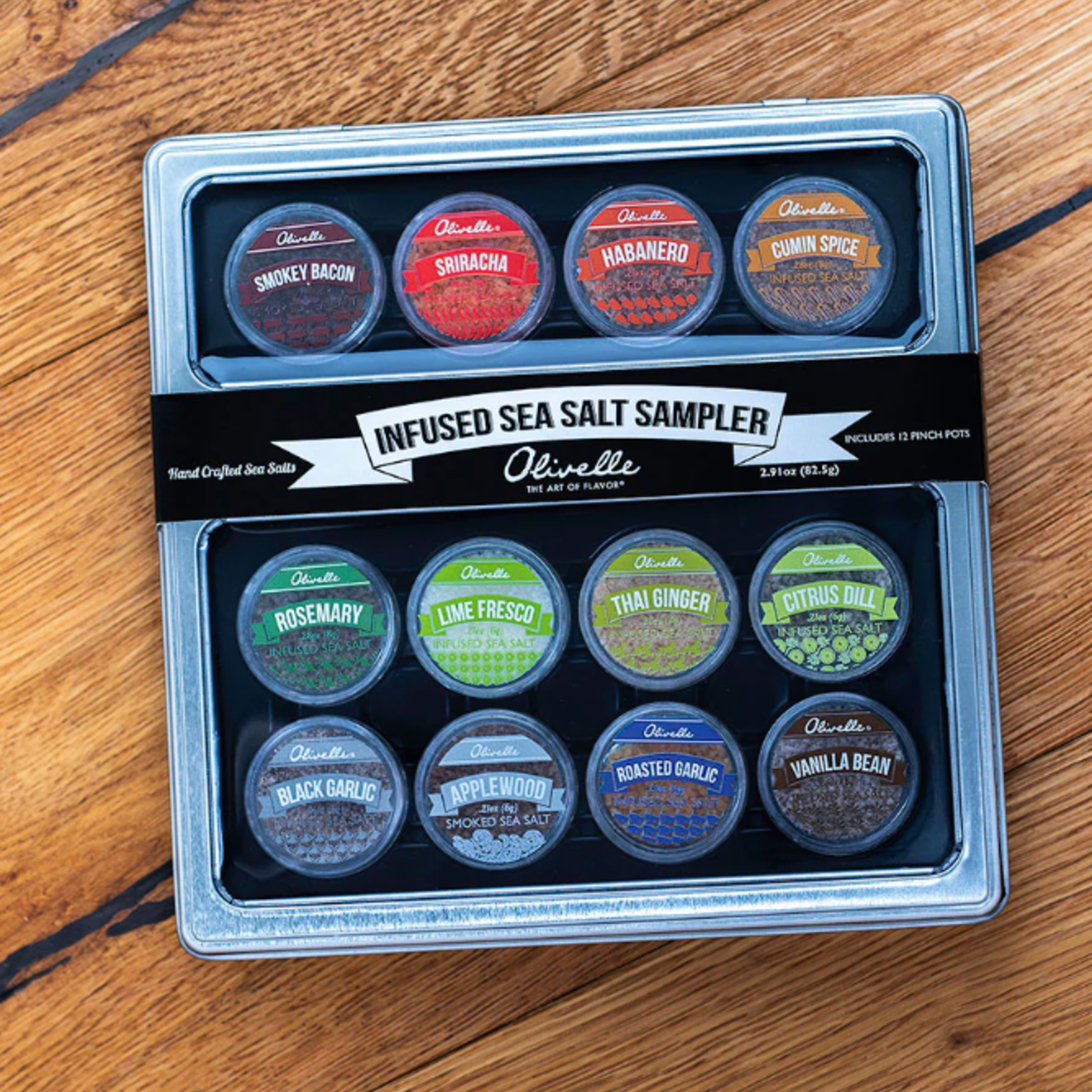 Olivelle Infused Sea Salt Sampler (Quade & Lockhart Registry)