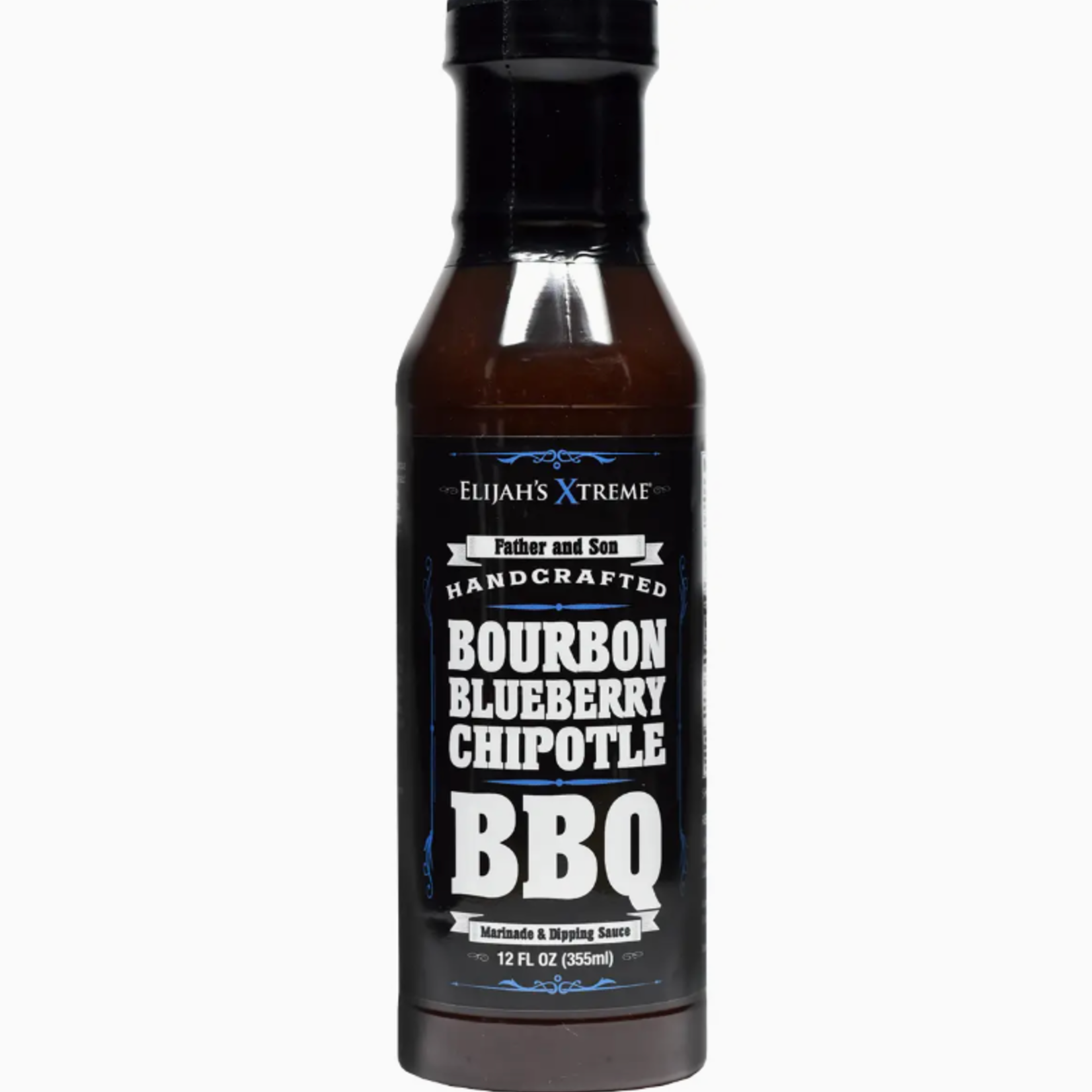 Bourbon Blueberry Chipotle BBQ Sauce & Marinade 12floz