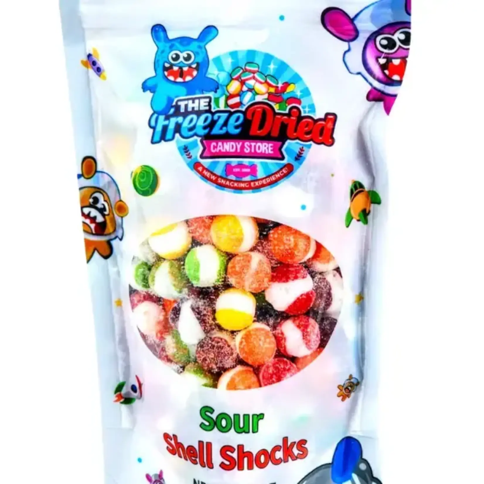 Freeze Dried Candy Store Freeze Dried Shell Shocks Sour