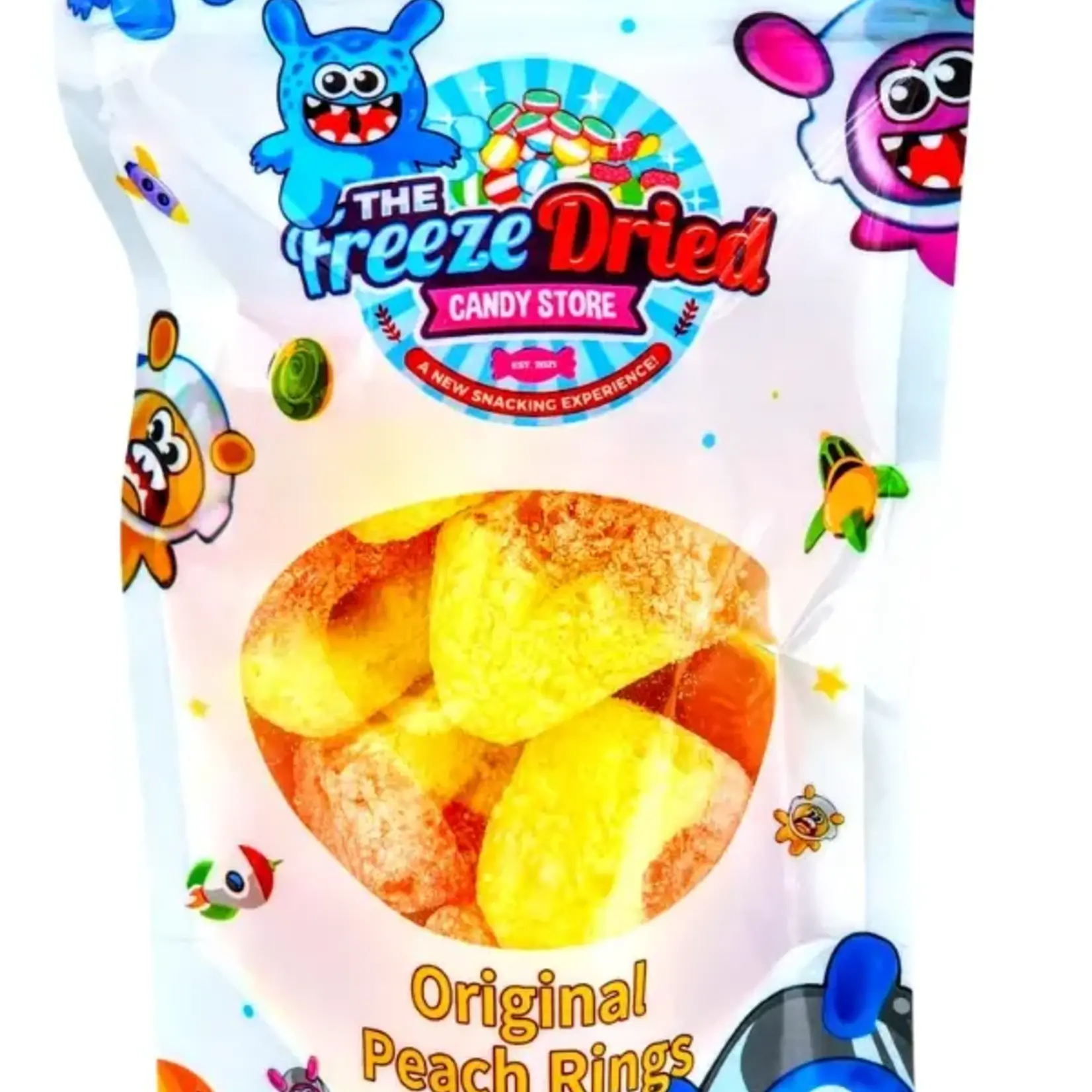 Freeze Dried Candy Store Original Peach Rings | Freeze Dried Candy Store