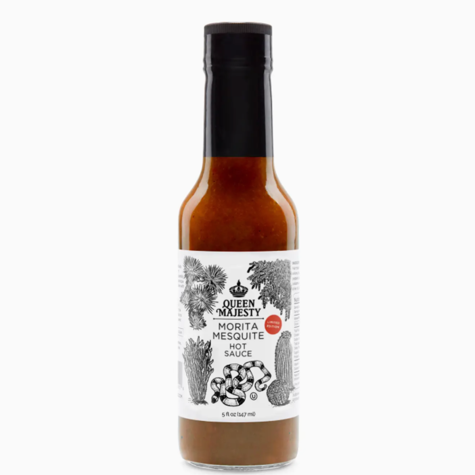 Queen Majesty Hot Sauce LIMITED EDITION Morita Mesquite Hot Sauce