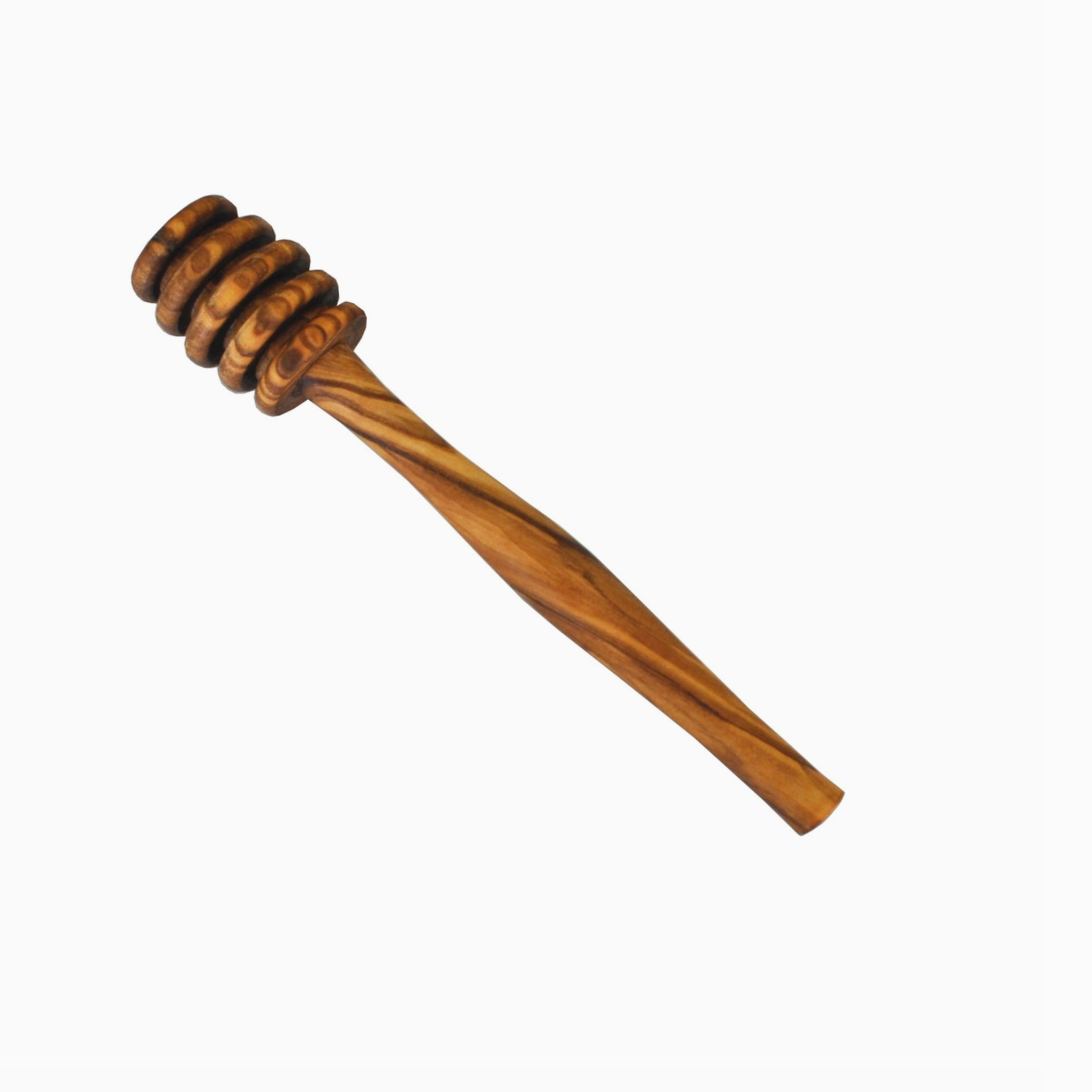 Naturally Med Olive Wood Honey Dipper | Naturally Med