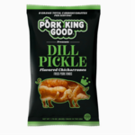 Pork King Good Dill Pickle Pork Rinds 1.75oz Bag | Pork King Good
