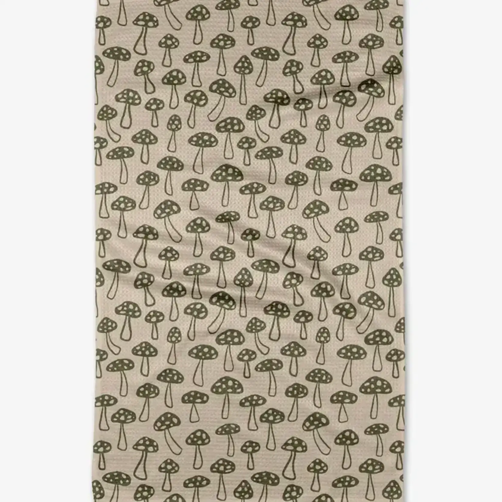 Geometry Tea Towel - Woodland Mushroom | Geometry