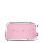 Smeg 4 Slice Toaster, Pink | Smeg
