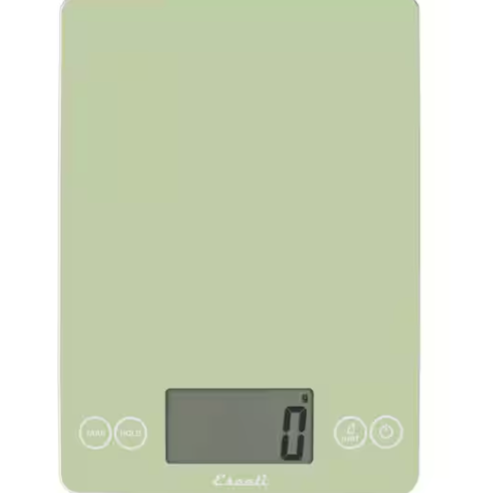 Escali Arti Glass Digital Scale, Classic Green