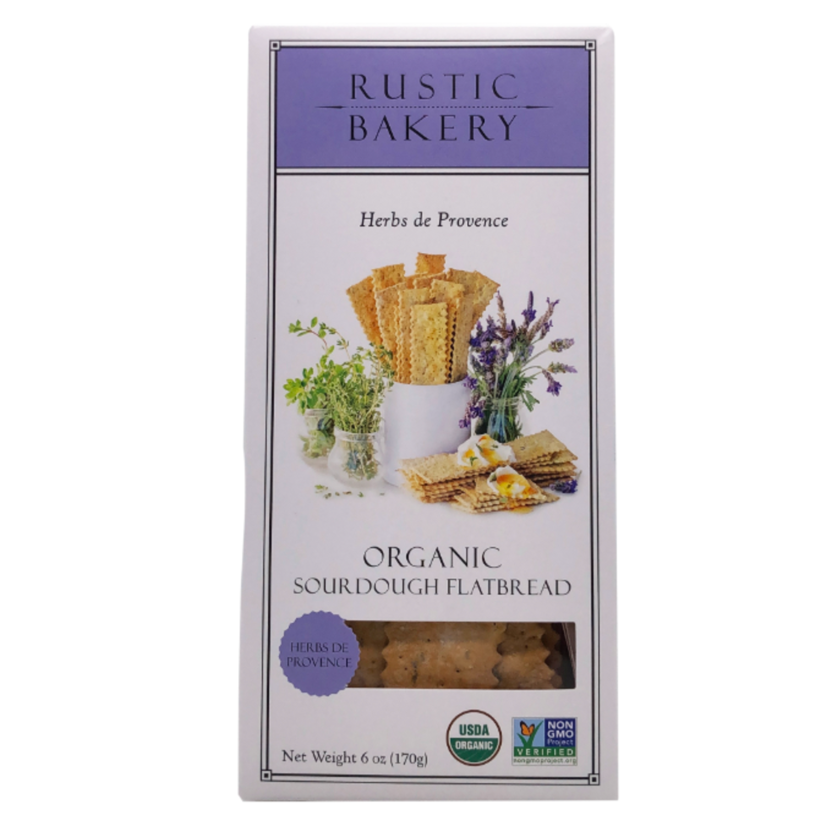 Rustic Bakery Rustic Bakery, Herbs de Provence Flatbread