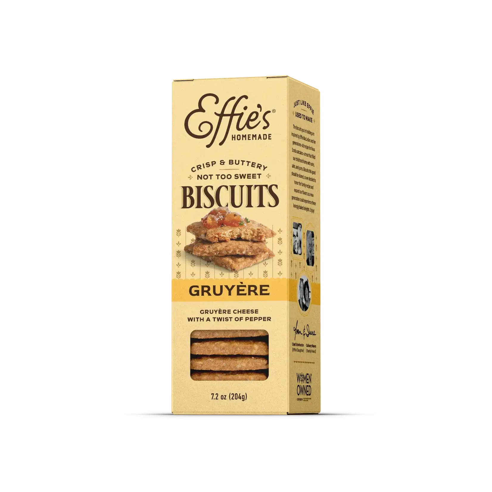 Effie's Effie's Gruyere Biscuits