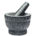 Black Granite Mortar & Pestle, 4.5” (Liz Allen & Adam Krzewinski Registry)