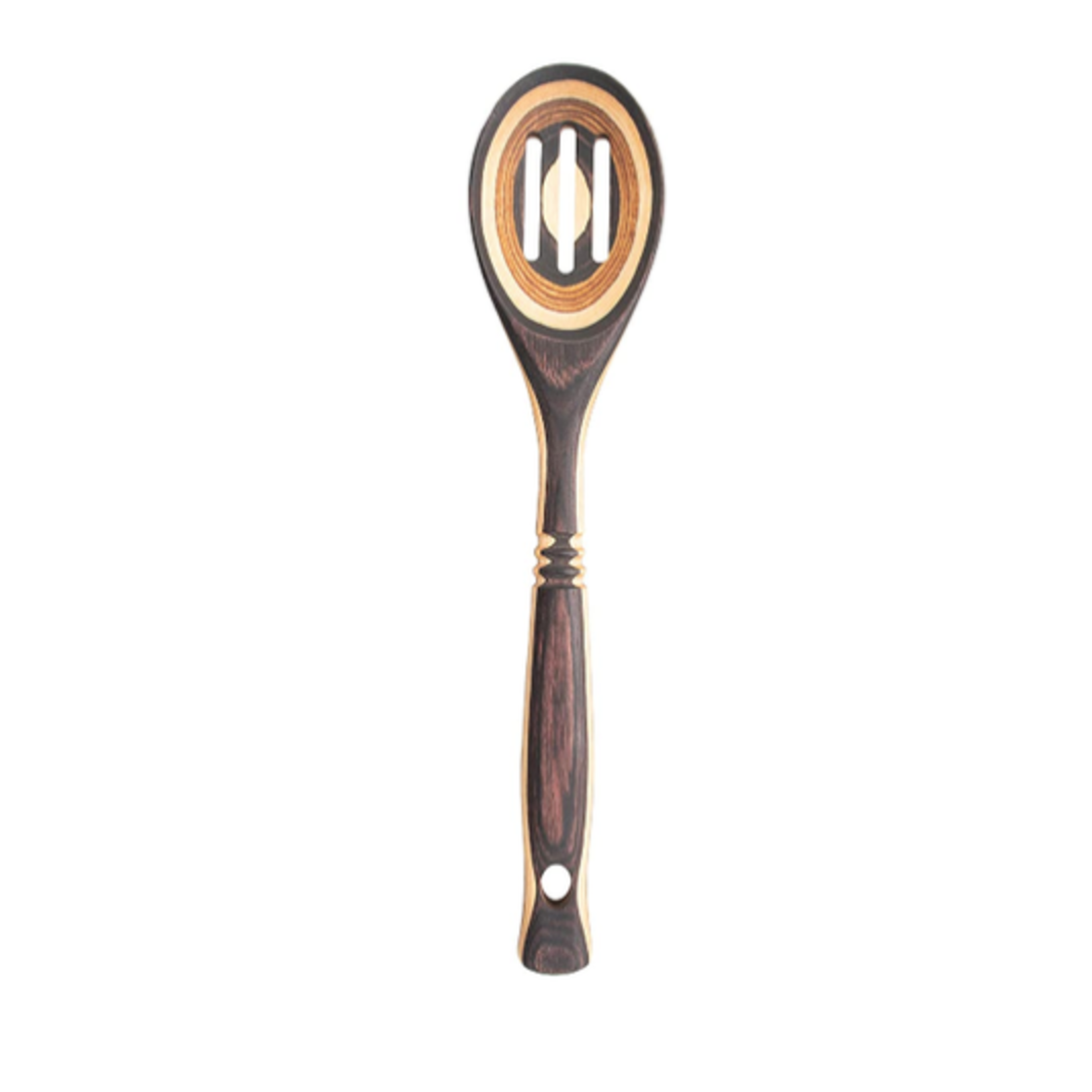 Natural Pakka Slotted Spoon (Caroline Lounsbury & Nolan Santikko Registry)