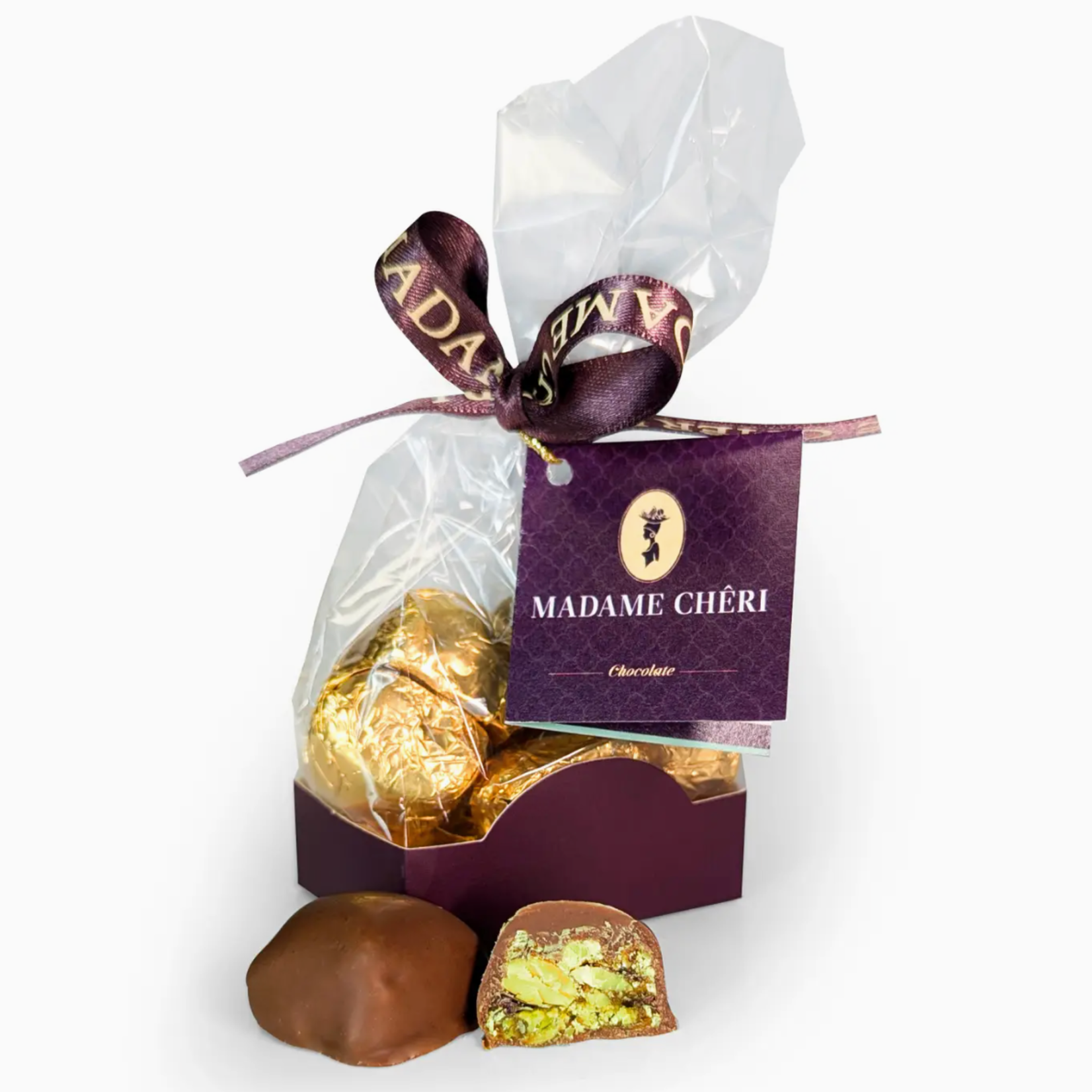 Kaffee und Schokolade GmbH Pistachio Brittle Milk Chocolate (65g)