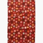 Geometry Field of Fall Daisies Tea Towel | Geometry