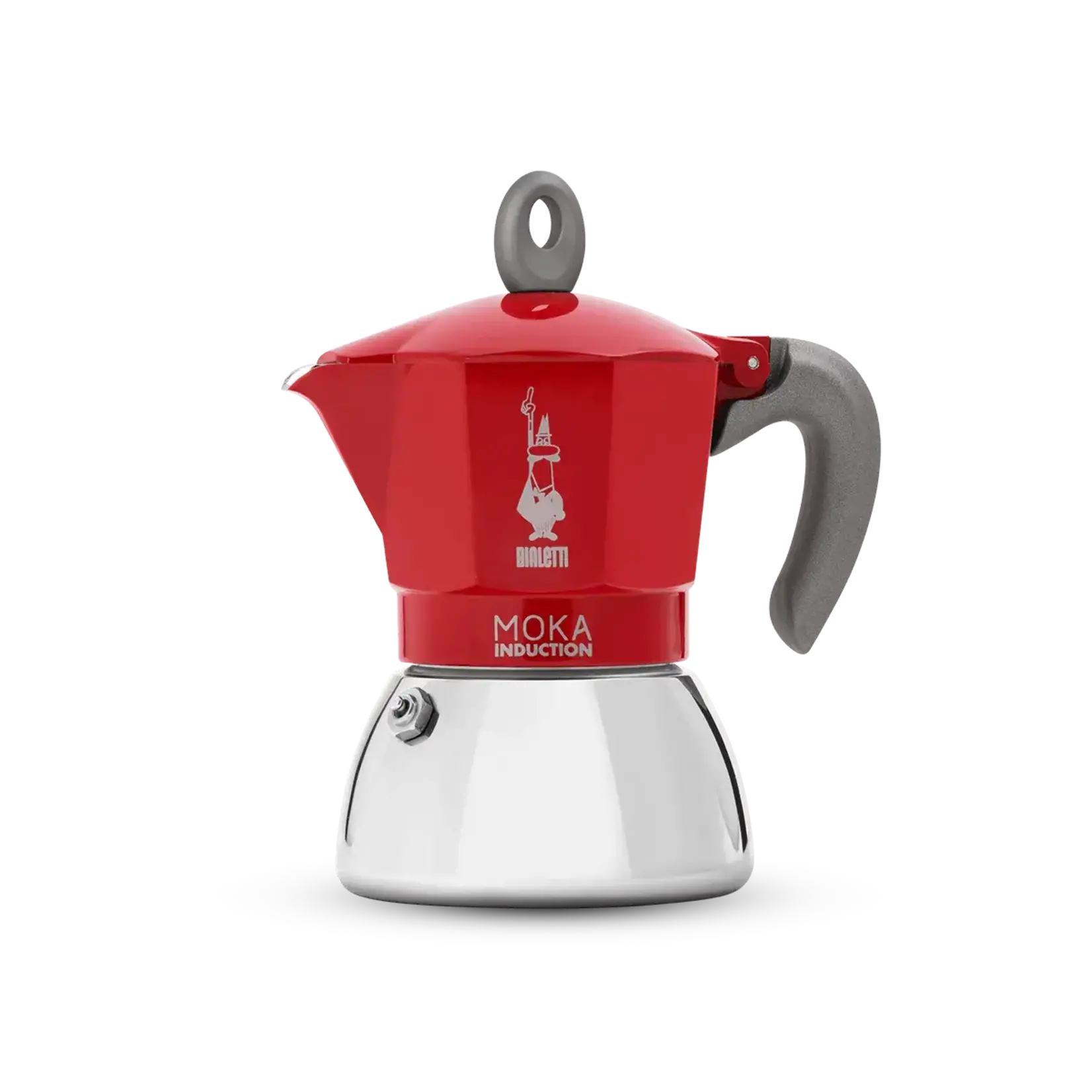 Bialetti Moka Induction 6 cups, Red