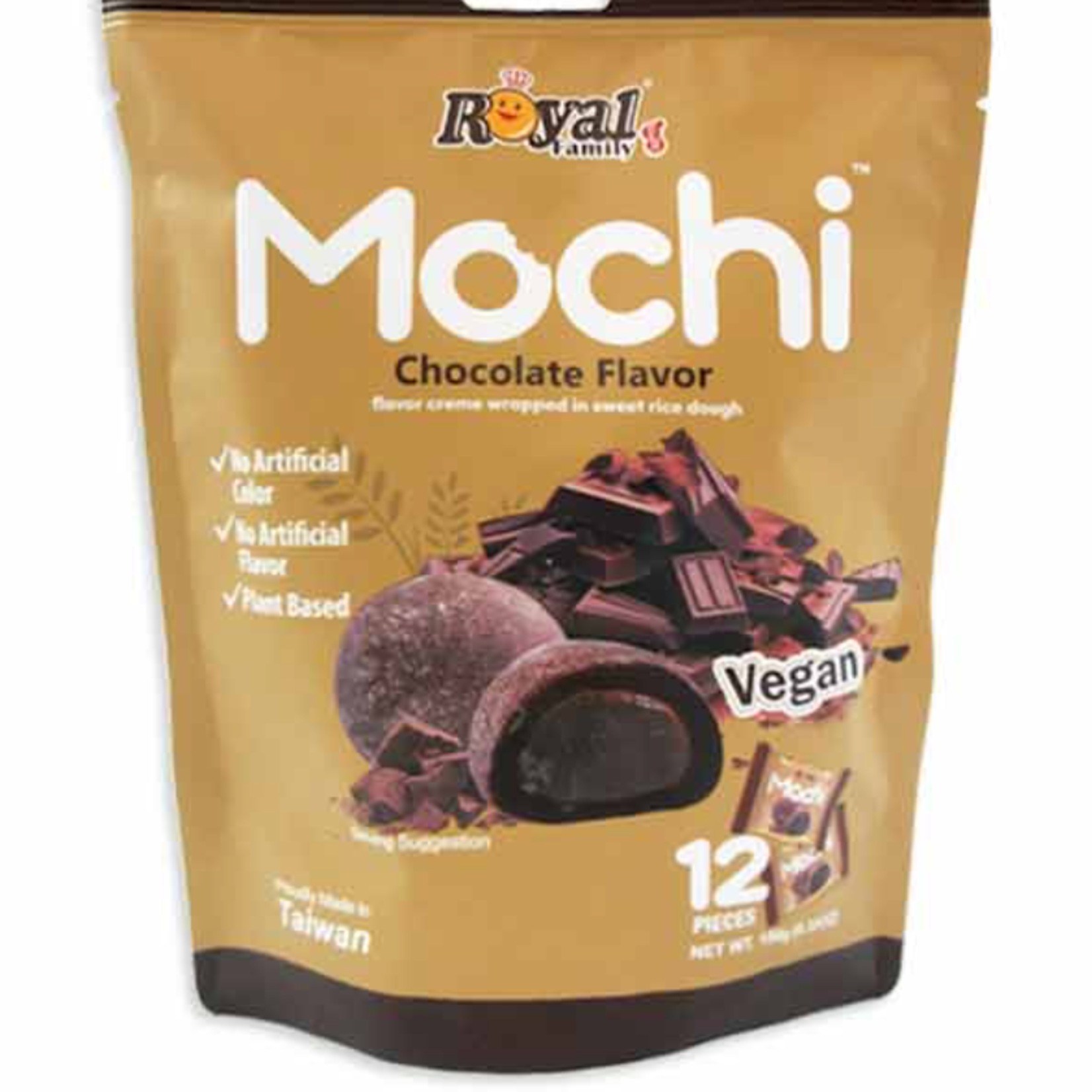 Redstone Candy Royal Family Mochi - Chocolate Peg Bag 6.34 OZ