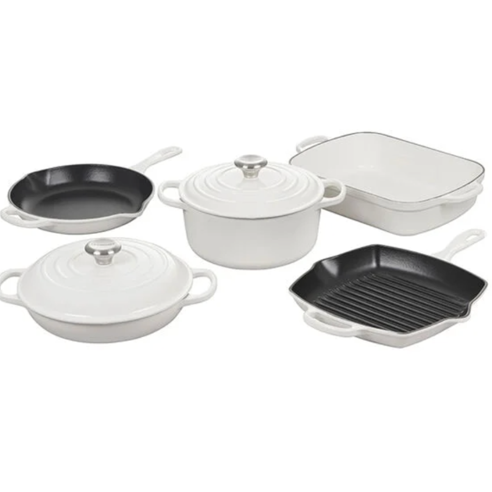 Le Creuset Signature 7-Piece Cookware Set