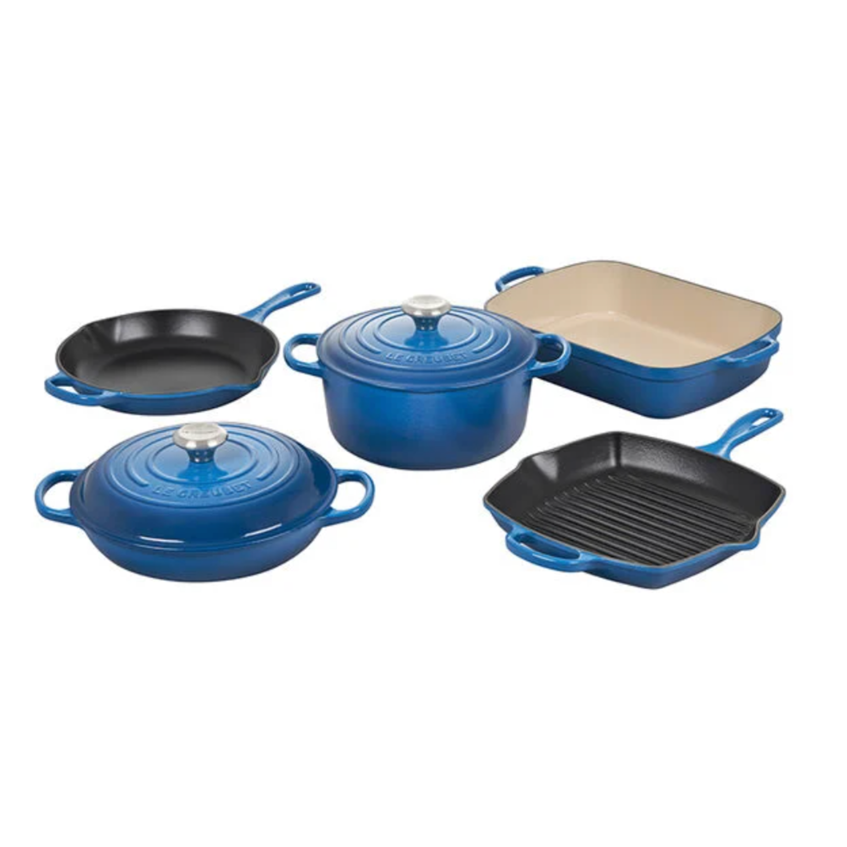 Le Creuset Signature 7-Piece Cookware Set