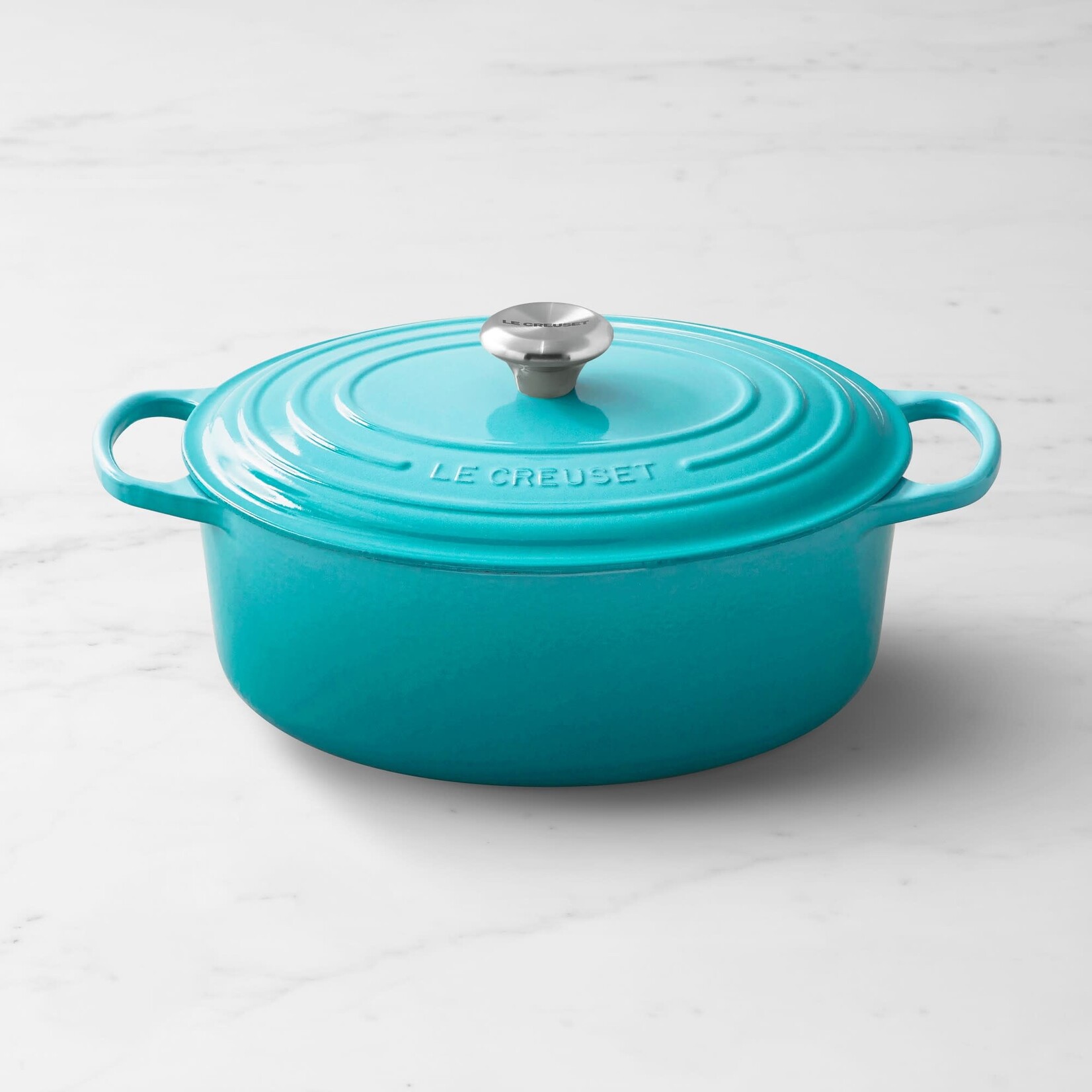 Le Creuset Signature Oval Dutch Oven - Caribbean - 8 qt. | Le Creuset