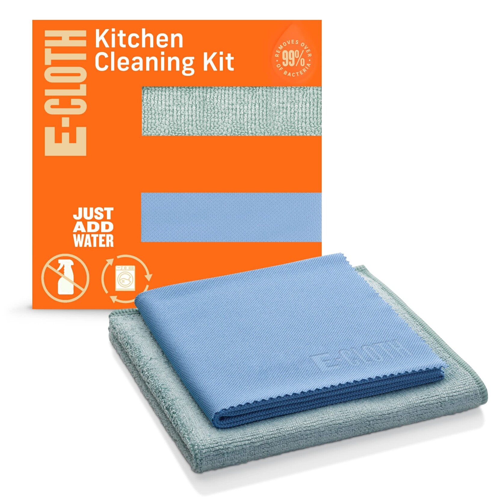 e-Cloth Kitchen Cleaning Kit - 2 pk