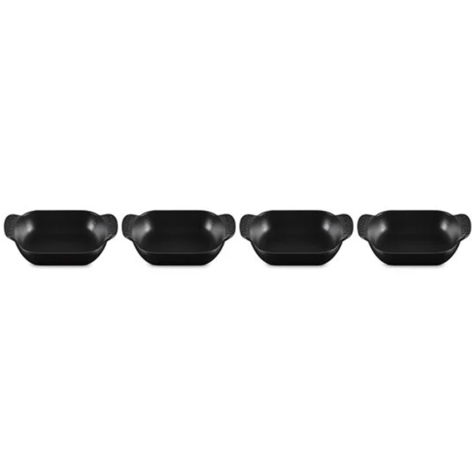 Le Creuset Gourmand Collection Rectangular Baker, Set of 4 (.3qt)