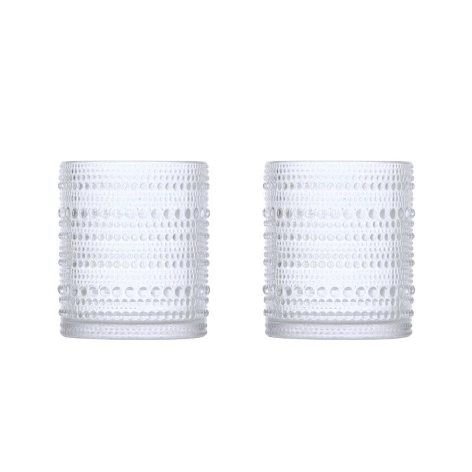 Fortessa Jupiter Clear DOF Glass 10oz, Retail Box