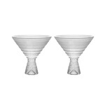 Fortessa Jupiter Clear Martini 11.5oz, Retail Box