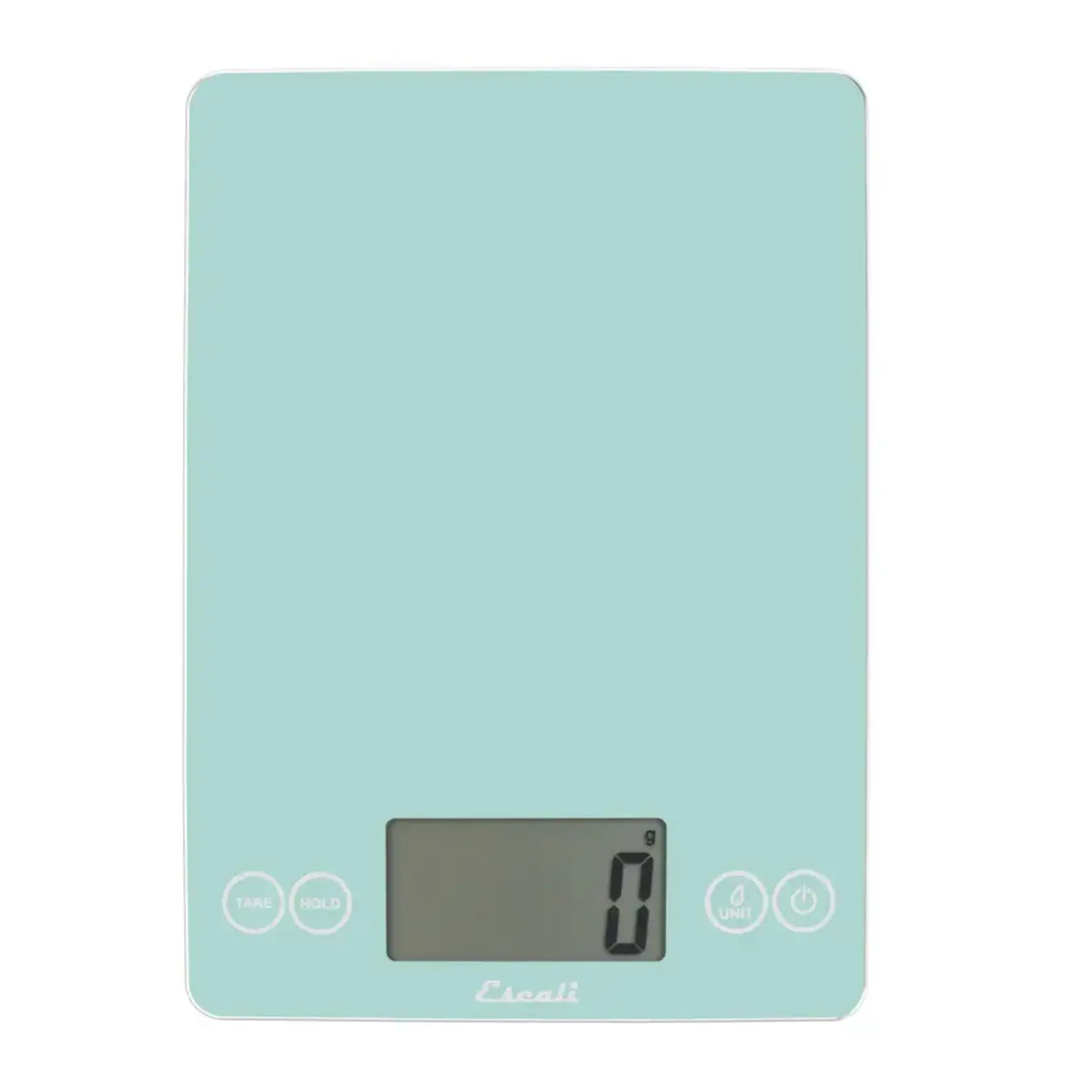 Escali Arti Glass Digital Scale, Classic Teal | Escali