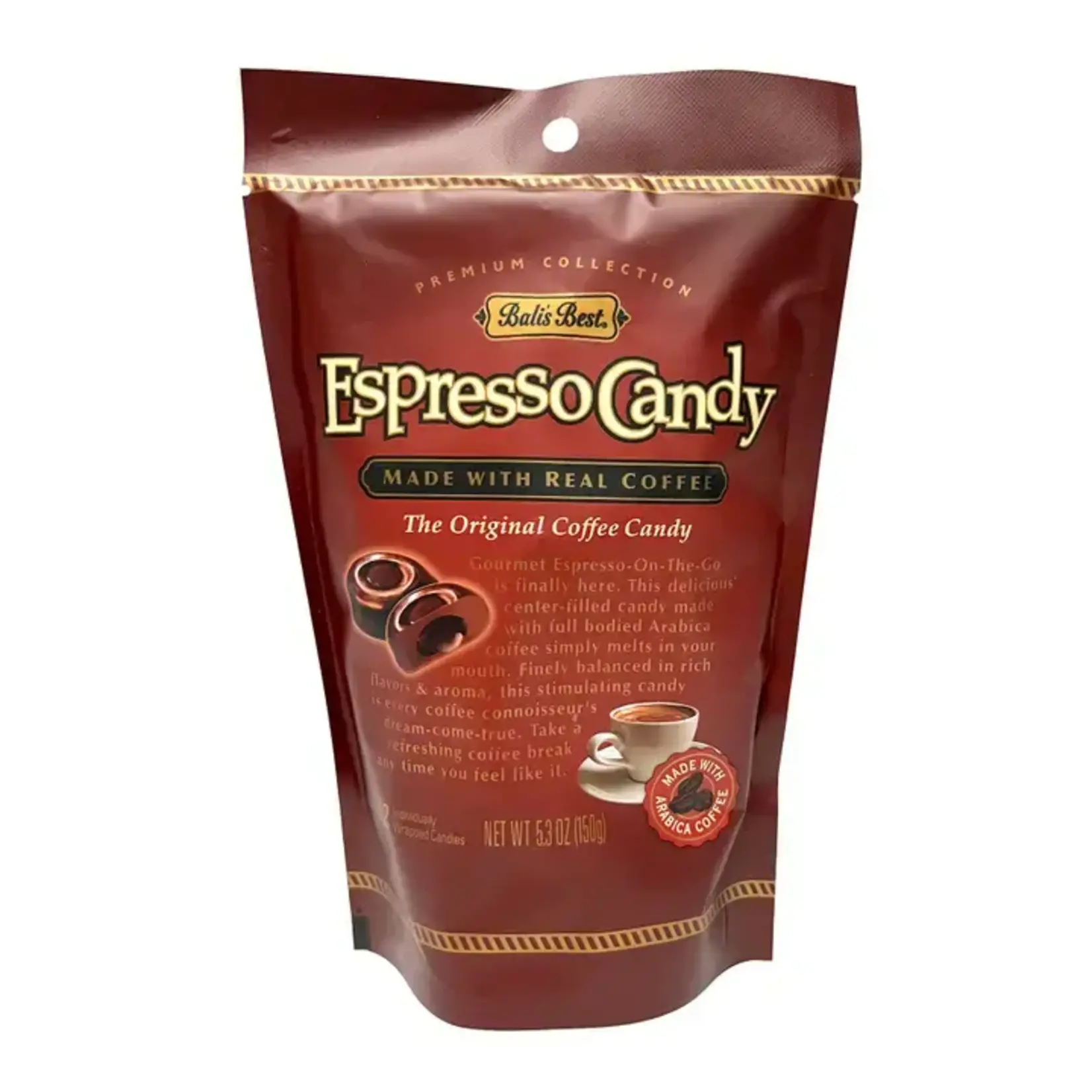 Bali's Best Espresso Candy, 5.3-Ounce Bags (Pack of 12)