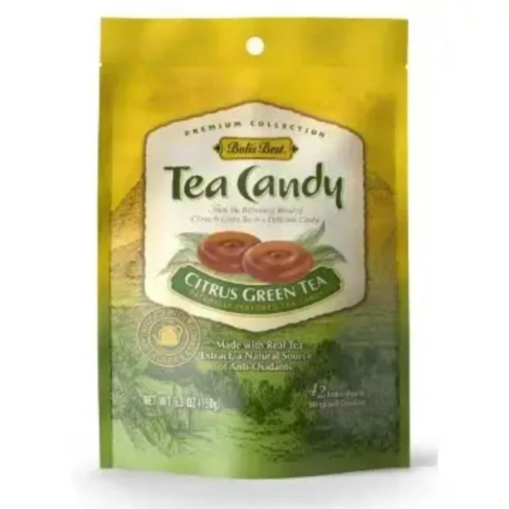 BALI’S BEST CITRUS GREEN TEA CANDY (5.3OZ BAG)