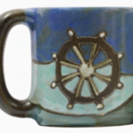 Galleyware Mara Stoneware Anchors Away Mug | Galleyware