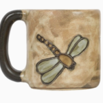 Galleyware Mara Stoneware Hummingbird Mug - Tan