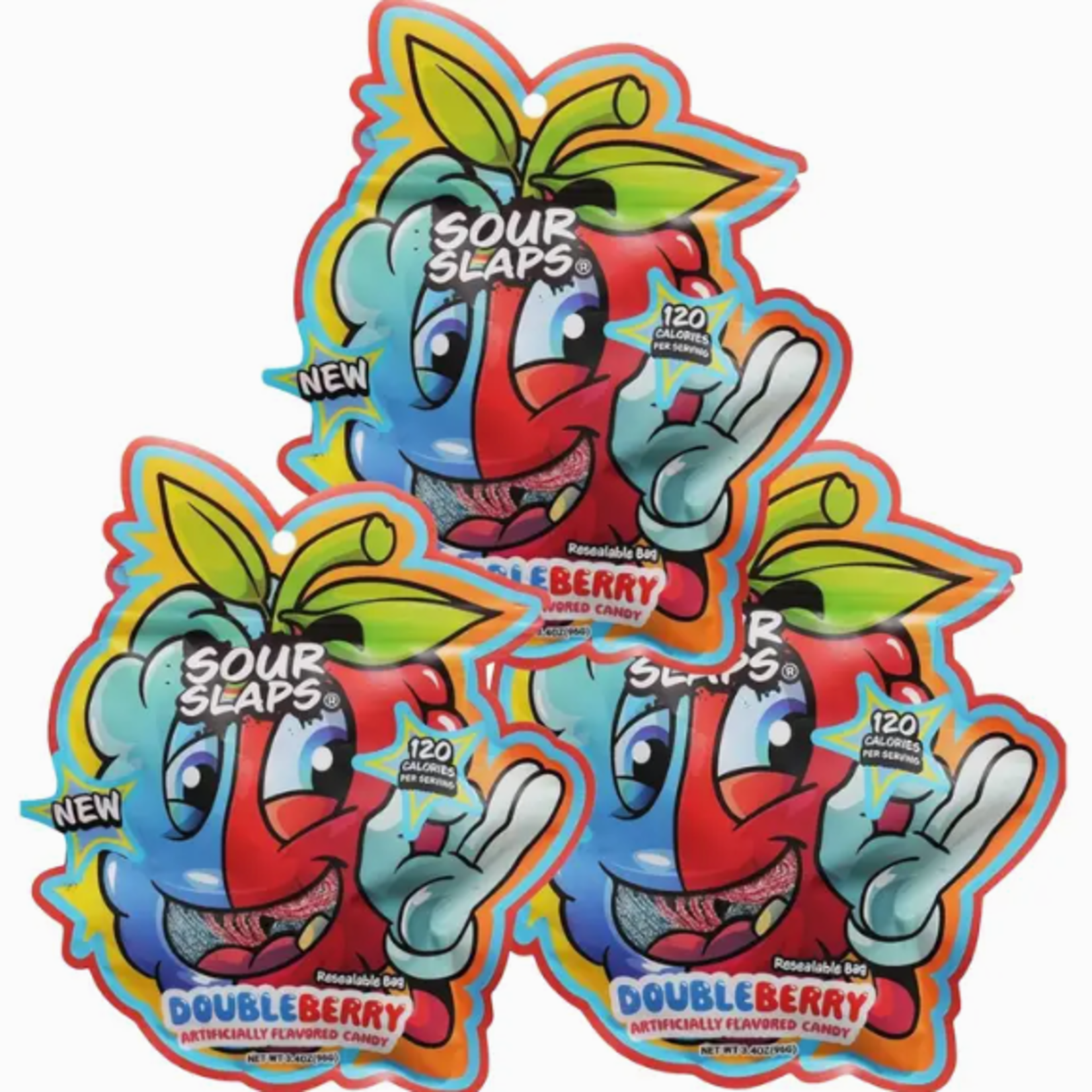 Cow Crack Wholesale Sour Slaps Double Raspberry