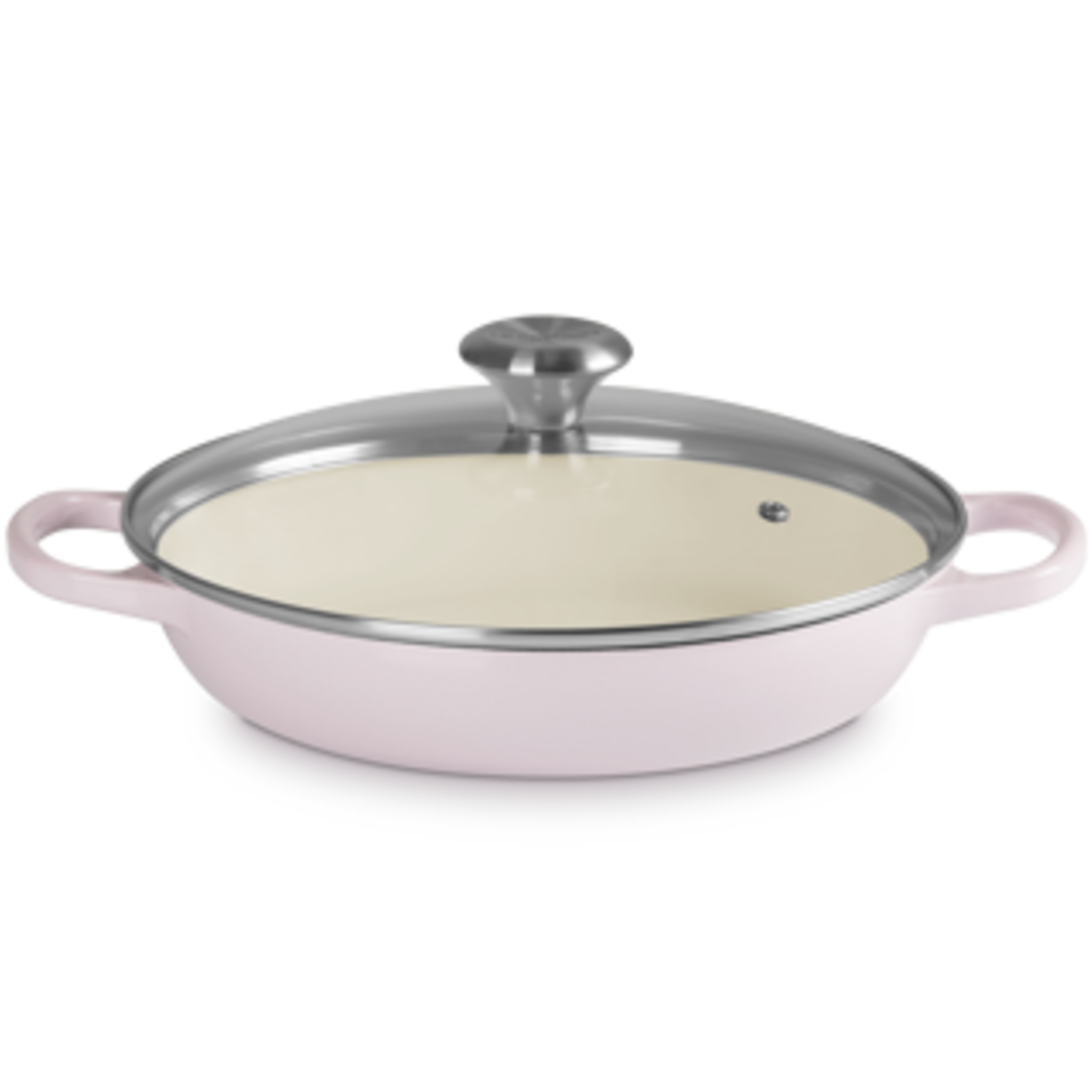 Le Creuset Signature Round Braiser with Glass Lid