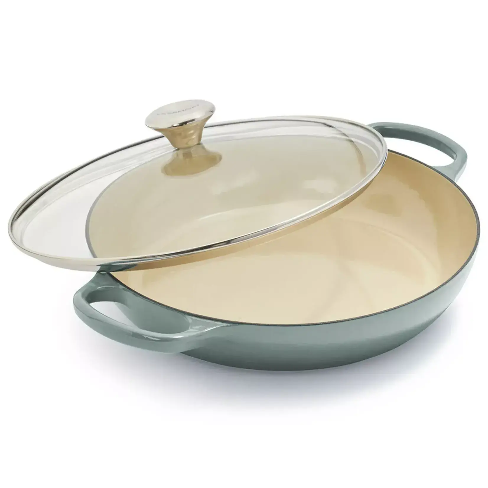 Le Creuset Signature Round Braiser with Glass Lid