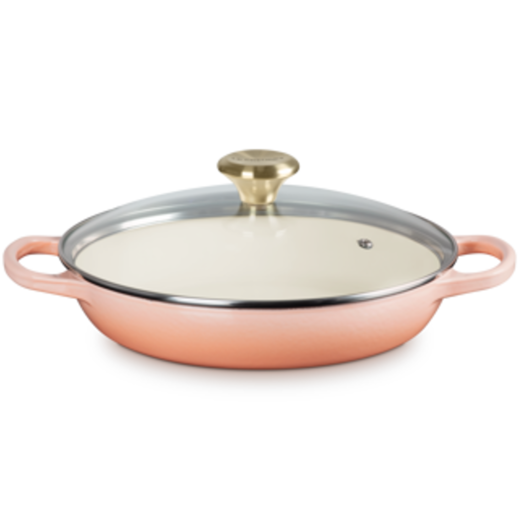 Le Creuset Signature Round Braiser with Glass Lid