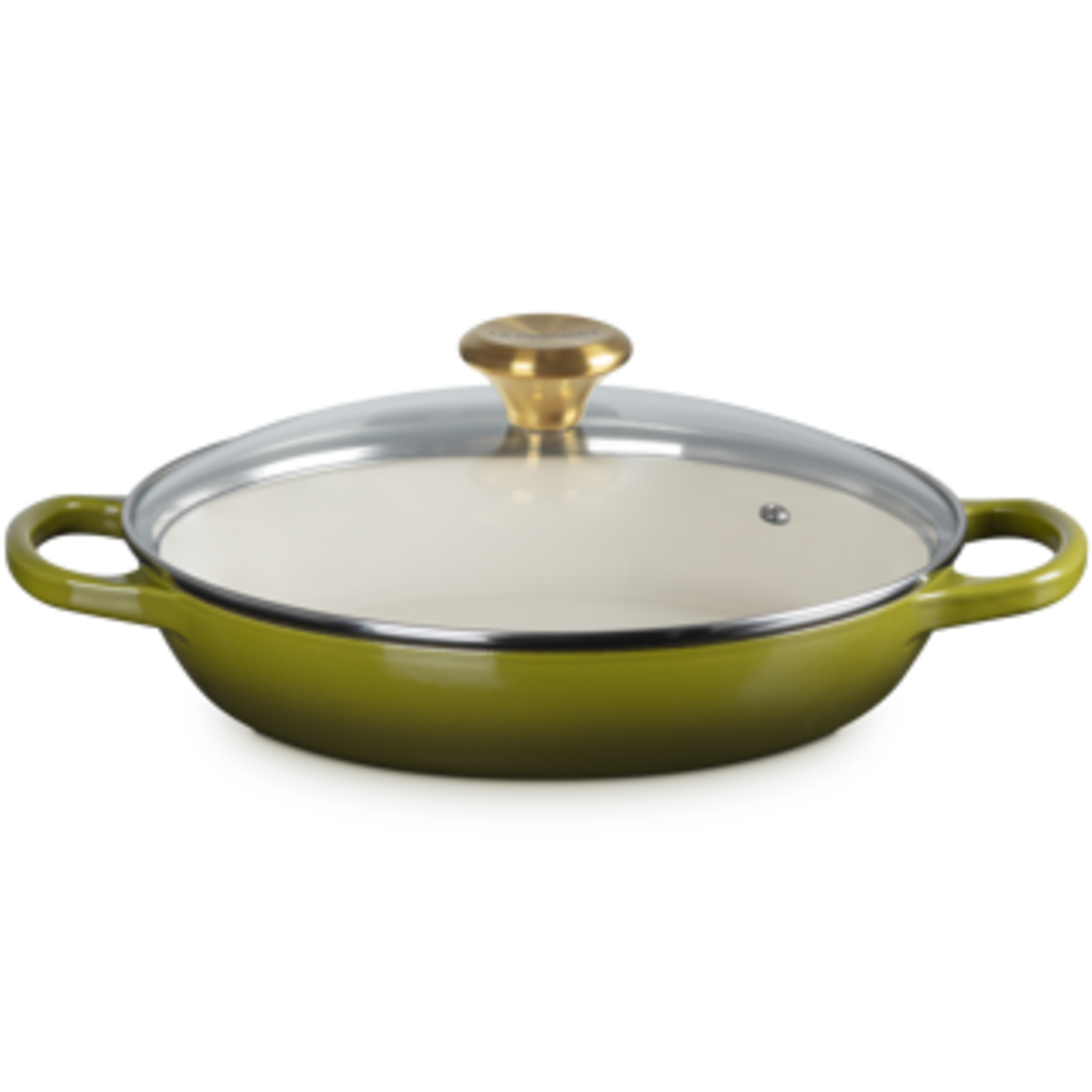 Le Creuset Signature Round Braiser with Glass Lid