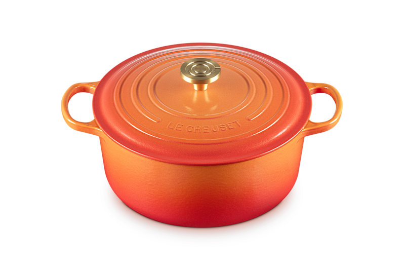 Le Creuset Signature Round Dutch Oven 4.5qt Flamme Doree