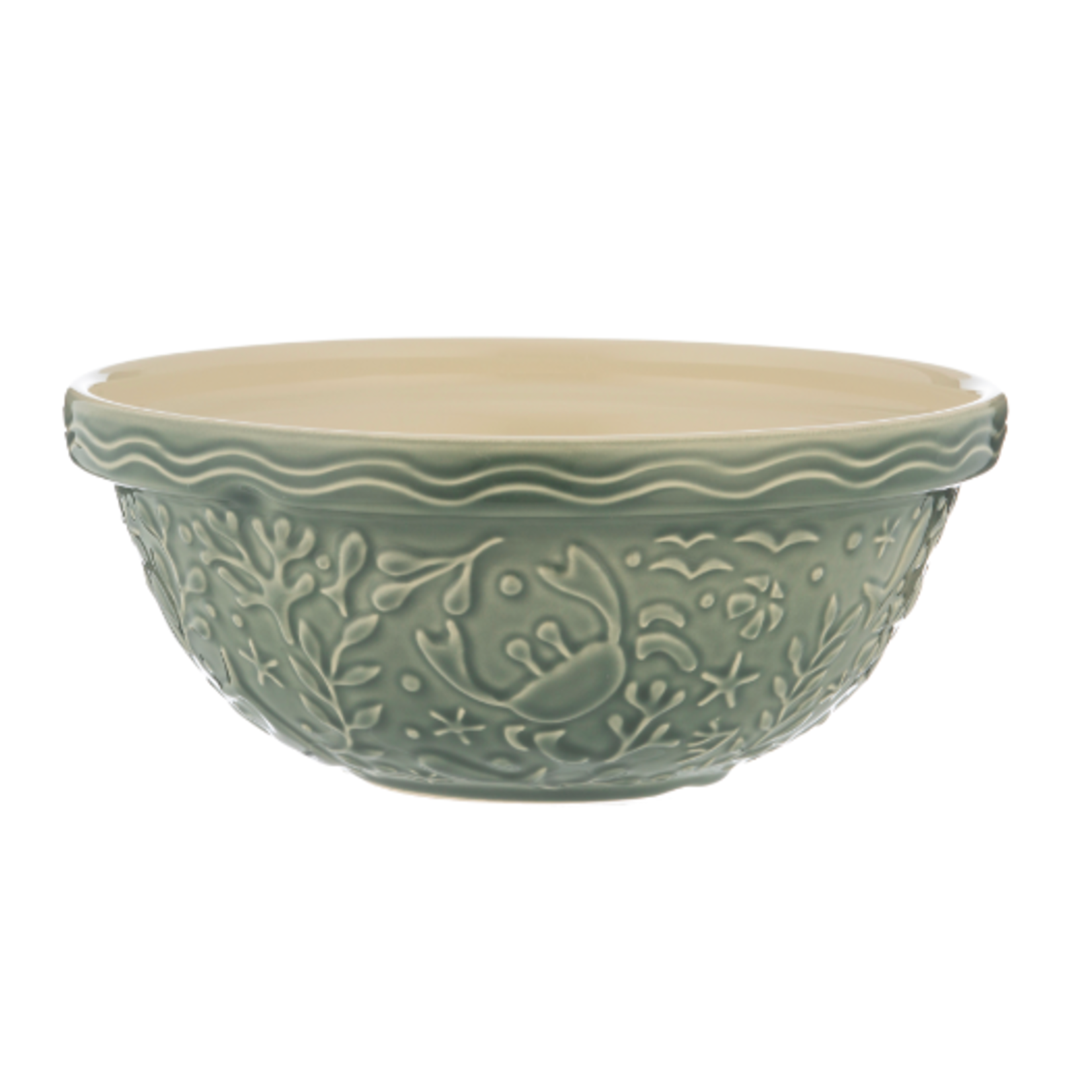 Mason Cash Mason Cash Nautical Mixing Bowl, 4.25Qt., Gray