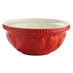 Mason Cash Mason Cash Mixing Bowl, Heart, Red