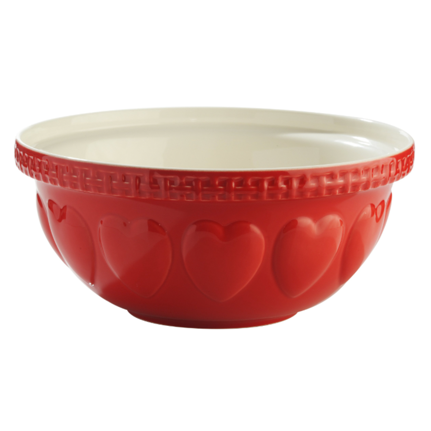 Mason Cash Mason Cash Mixing Bowl, Heart, Red