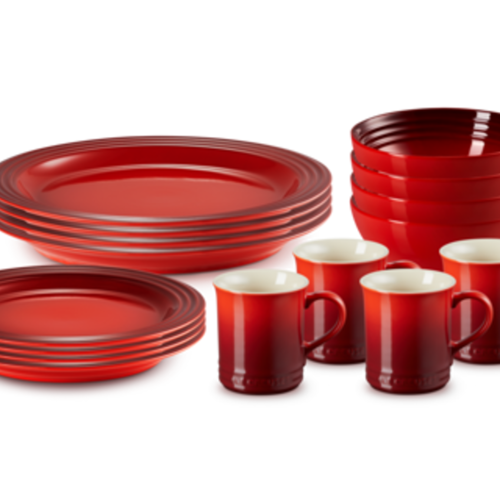 Le Creuset Vancouver 16-Piece Dinnerware Set
