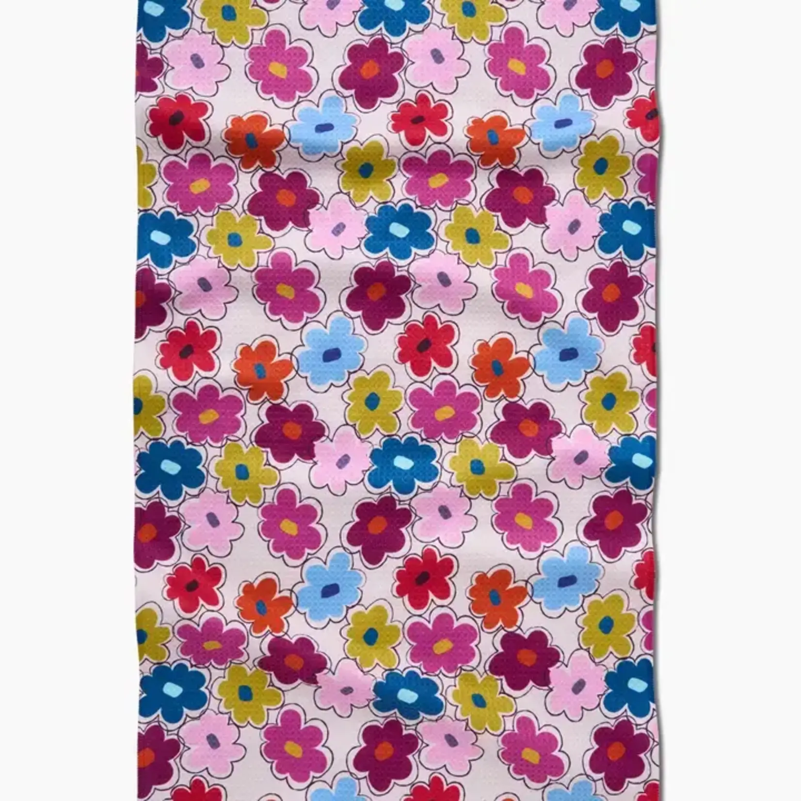 Geometry Flower Fling Tea Towel | Geometry