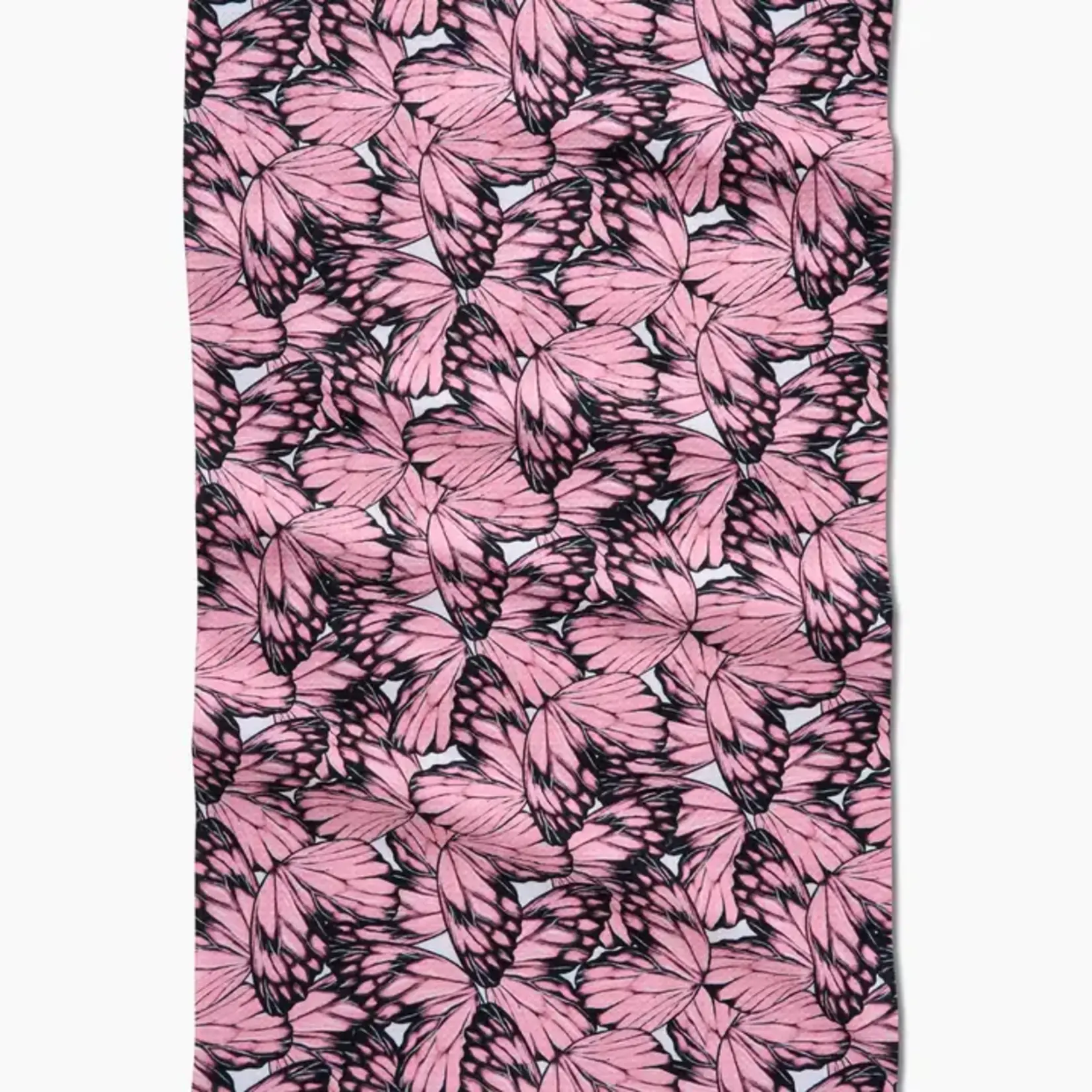Geometry Geometry Flutter by Butterfly Tea Towel